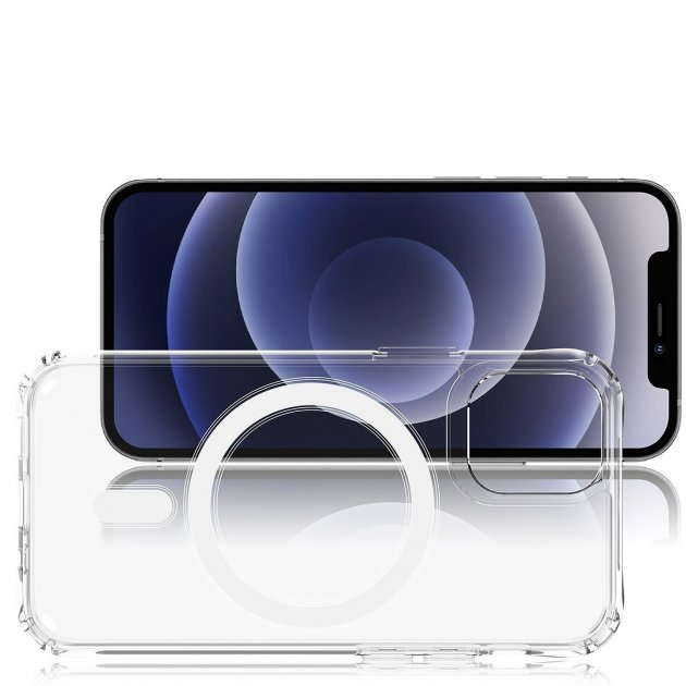 Прозорий чохол MagSafe для iPhone 11 Transparent - фото 3