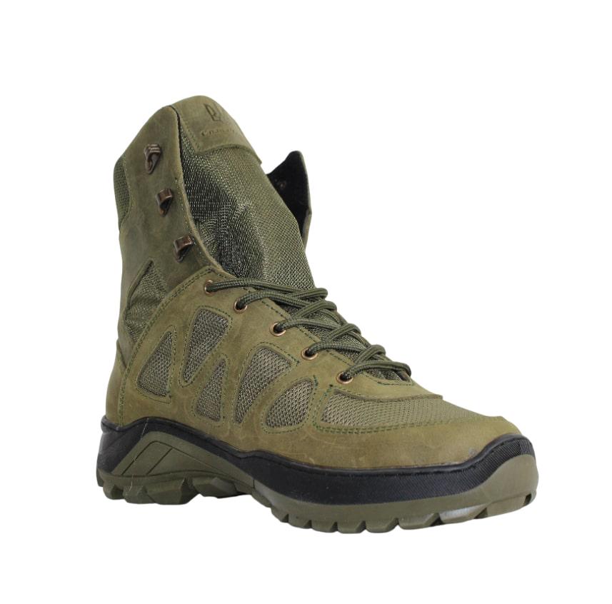 Берцы мужские летние Crossav 16 натуральный нубук/кордура р. 46 Хаки (Crossav 16хL46) - фото 2 Берцы мужские летние Crossav 16 натуральный нубук/кордура р. 46 Хаки (Crossav 16хL46) - фото 2