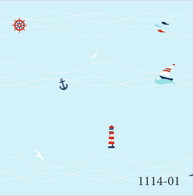 Обои виниловые Decowall Deco Kids на флизелиновой основе (1114-01)