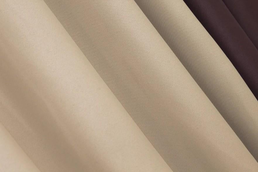Штори комбіновані блекаут 1,5х2,7 м 2 шт. Марсала/Бежевий (014дк/827-828ш) - фото 2