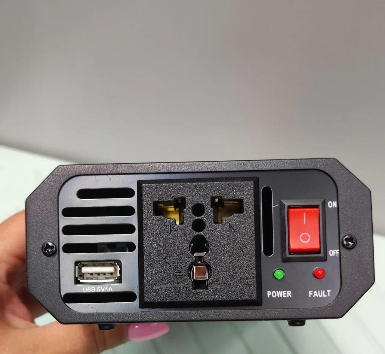 Автомобильный инвертор Power Inverter 12V-220V SDA-1000A 1000W с модифицированным синусом USB (30822816) - фото 2 Автомобильный инвертор Power Inverter 12V-220V SDA-1000A 1000W с модифицированным синусом USB (30822816) - фото 2