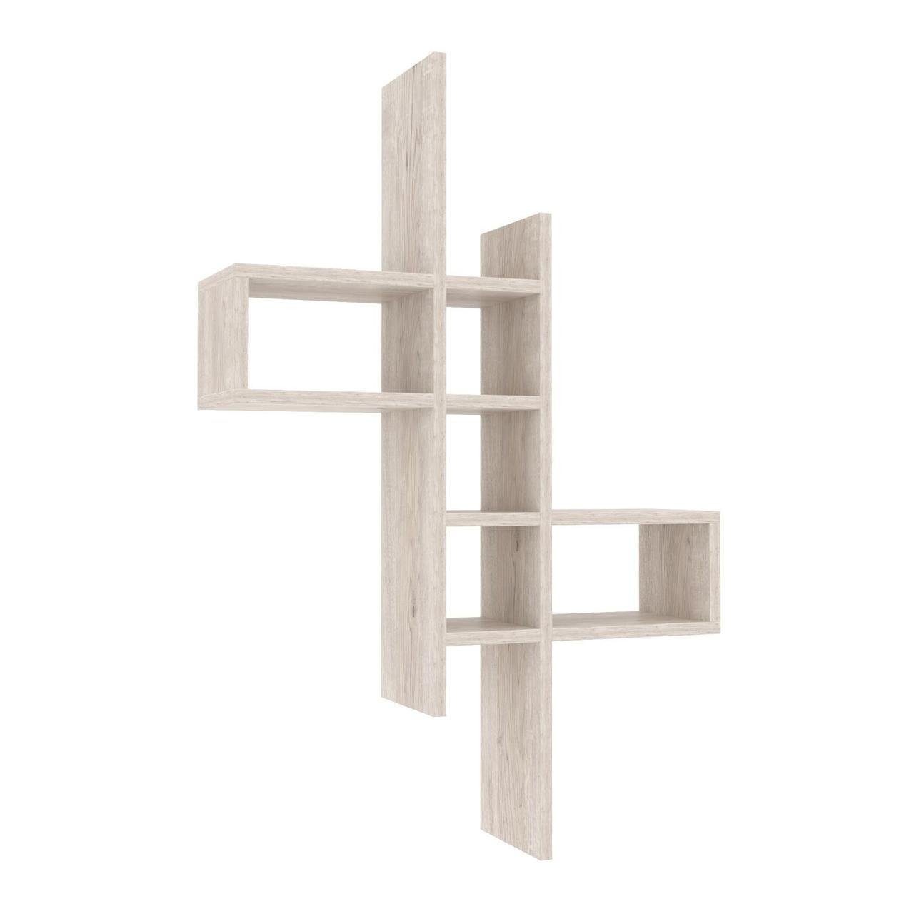 Полиця навісна Kontinent П-2 63х18х96 см Самоа Димчастий (85969197) - фото 1 Полиця навісна Kontinent П-2 63х18х96 см Самоа Димчастий (85969197) - фото 1