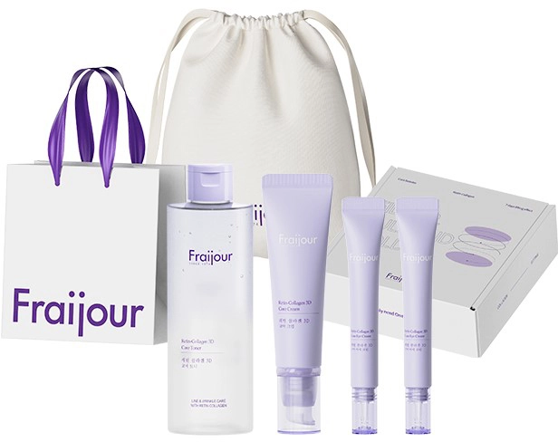 Ліфтінг набір з пептидами колагеном та ретинолом Fraijour Retin Collagen 3D Core Gift Set (Т000108)