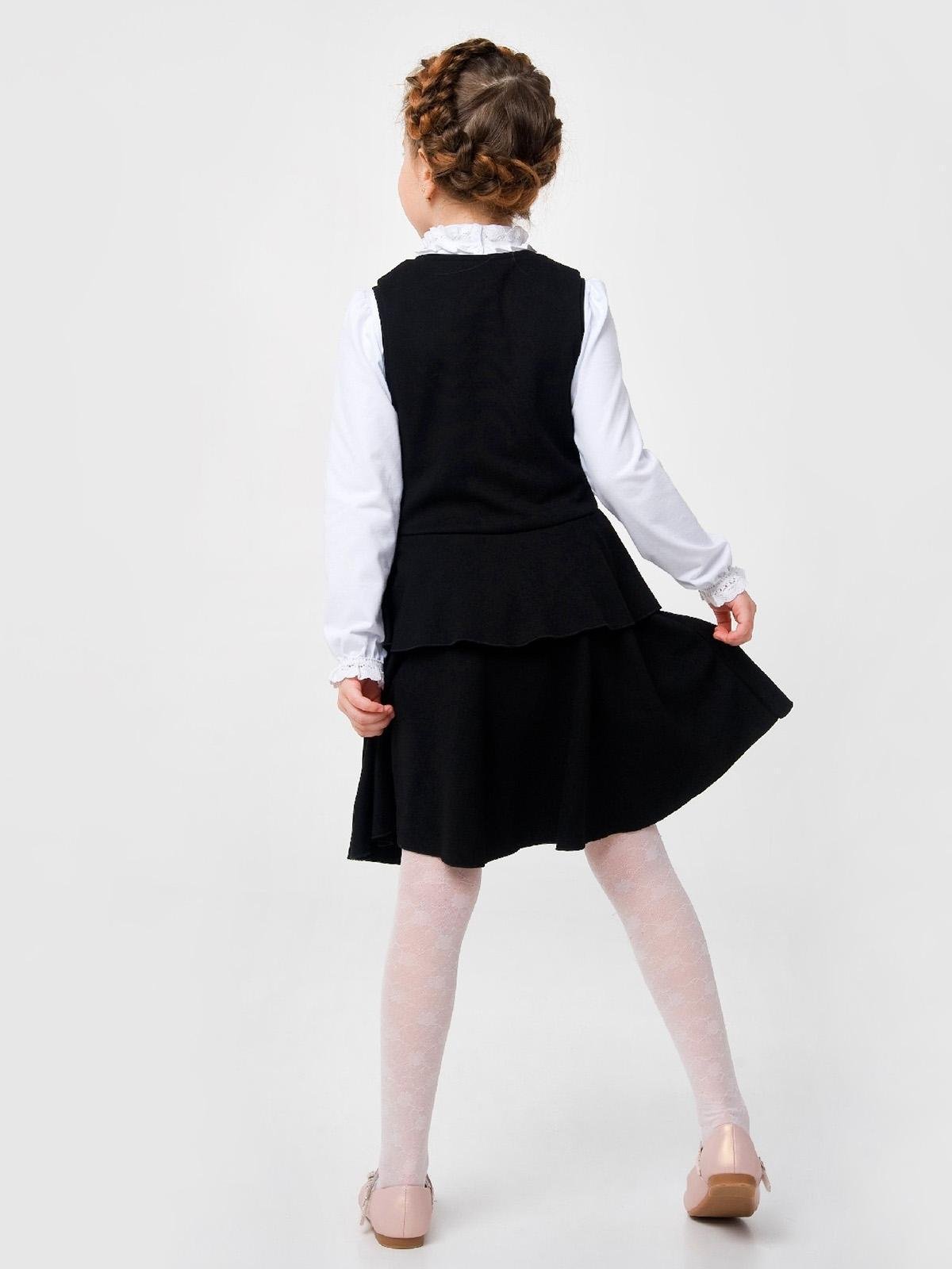 Сарафан Smil 134 см Черный (120263) - фото 4 Сарафан Smil 134 см Черный (120263) - фото 4