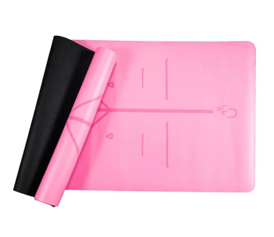 Мат для йоги Generation Fitness 183х61х0,6 см Рожевий (29955273)