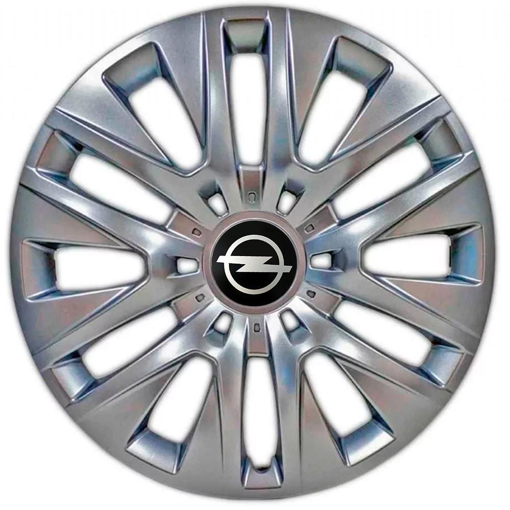Колпаки SJS R16 с логотипом Opel 429 4 шт. Серебристый (2654555448)