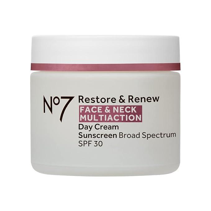 Крем для обличчя No7 Restore & Renew з гіалуроновою кислотою що допомагає зменшити появу зморшок Крем для обличчя No7 Restore & Renew з гіалуроновою кислотою що допомагає зменшити появу зморшок