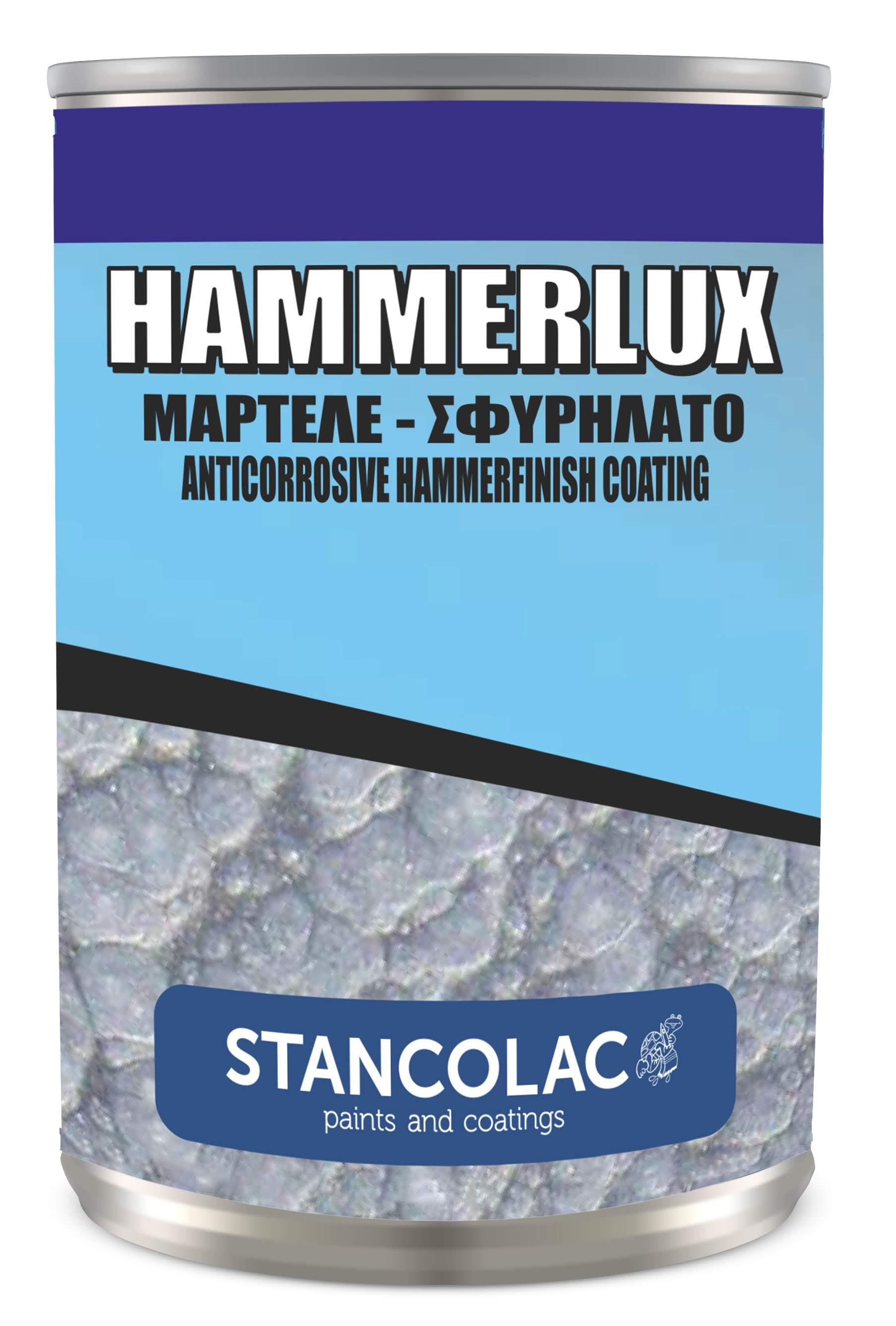 Краска молотковая Stancolac Hammerlux 20 л Коричневый