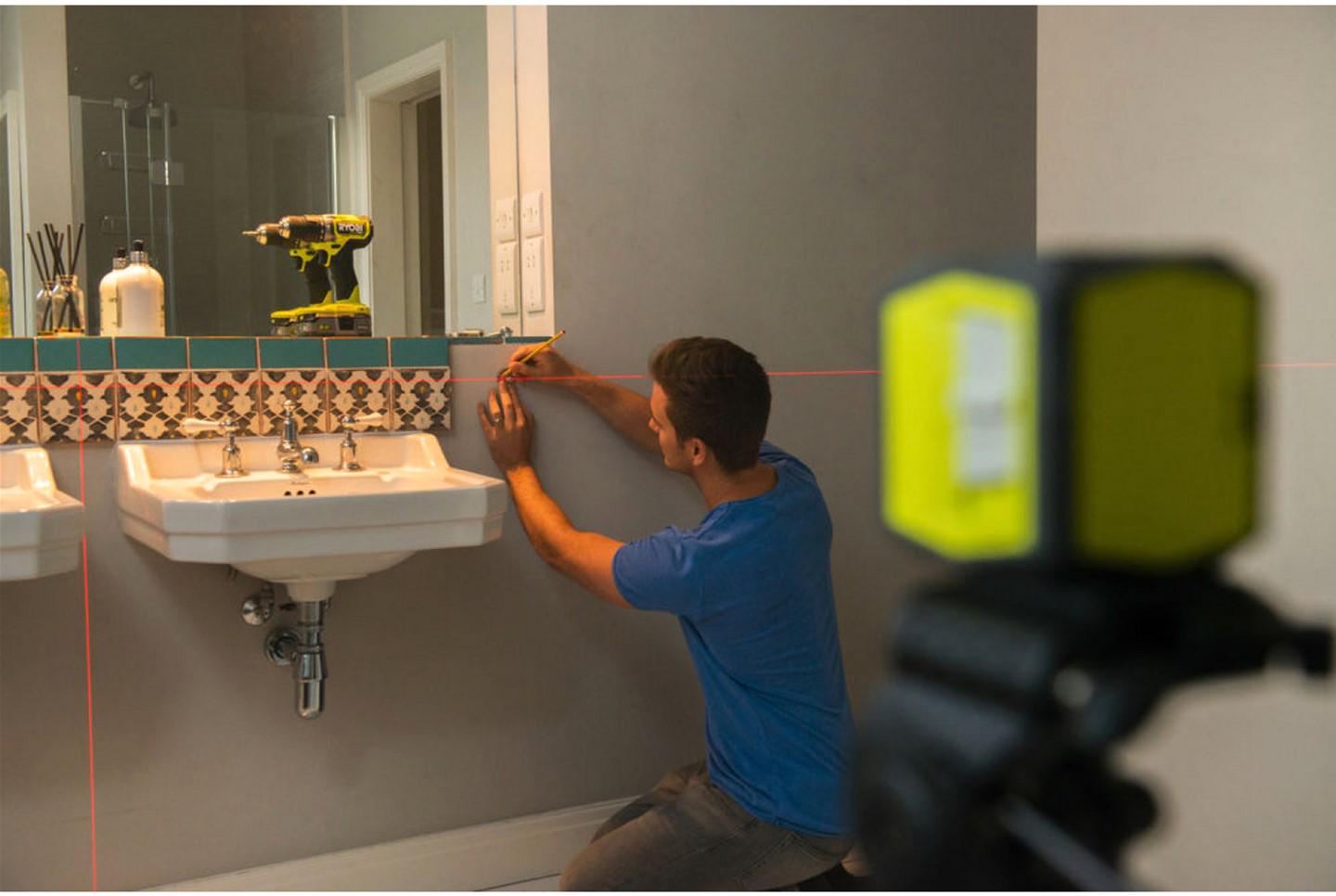 Нівелір лазерний RYOBI RBCLLR1 до 10 м перехресний червоний промінь - фото 7 Нівелір лазерний RYOBI RBCLLR1 до 10 м перехресний червоний промінь - фото 7