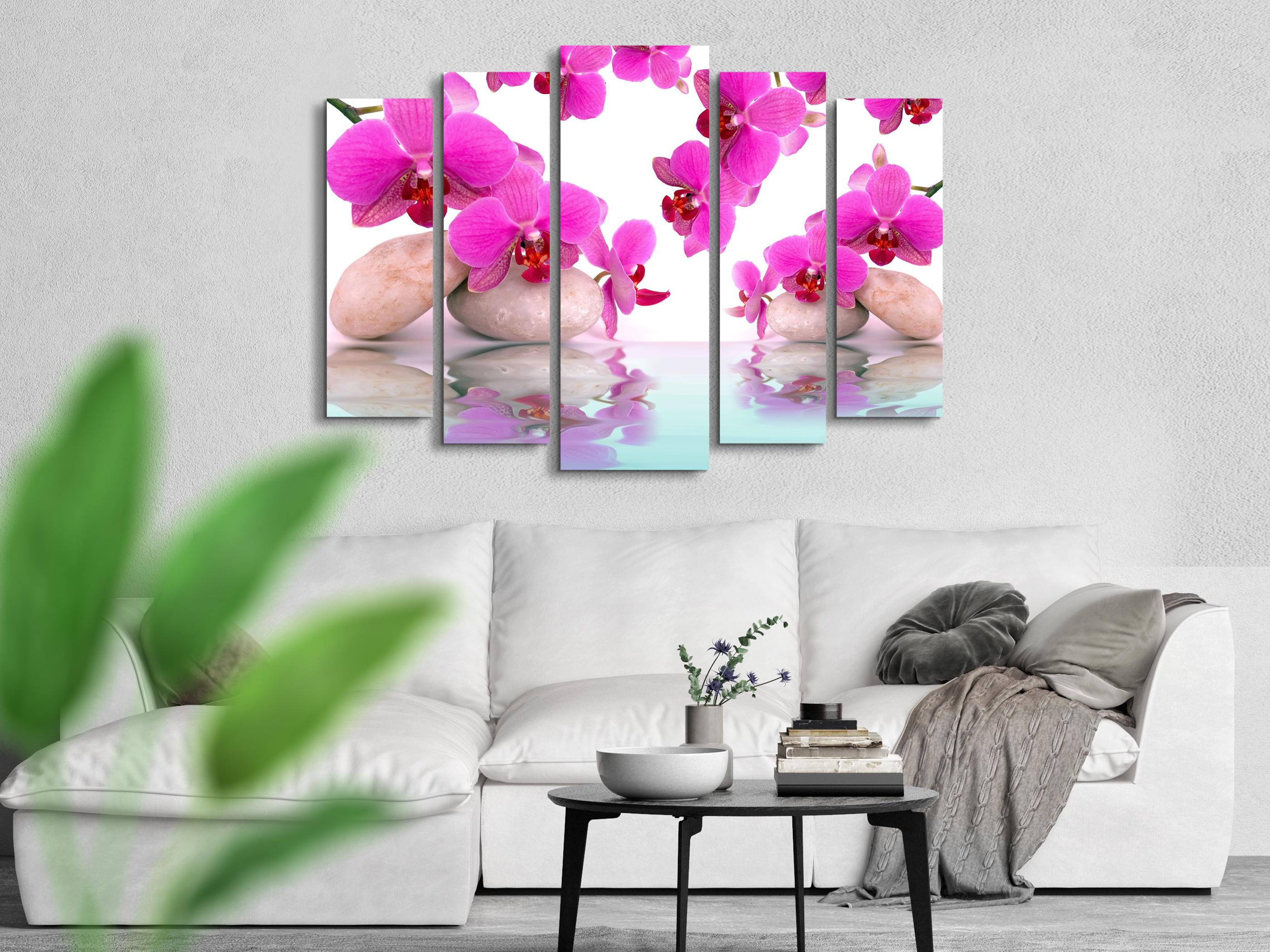 Картина модульная Цветы Орхидея 99х140 см (Art-263_5) - фото 2