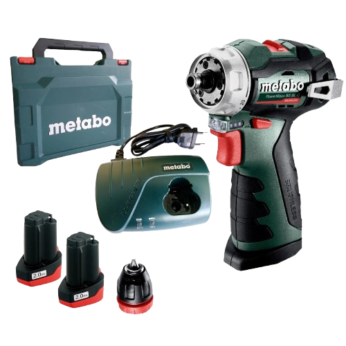Шуруповерт-дрель аккумуляторная Metabo PowerMaxx BS BL Q 20-38 Нм (601749500)