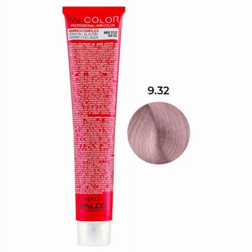 Крем-краска для волос PALCO с комплексом аминокислот 100 мл 9.32 блонд экстра-светлый фиолетовый золотистый (2518472986)