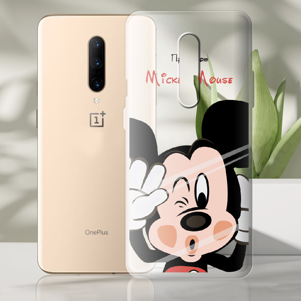 Чохол BoxFace OnePlus 7 Pro Mister M Прозорий силікон (37257-cc58-37257) - фото 2