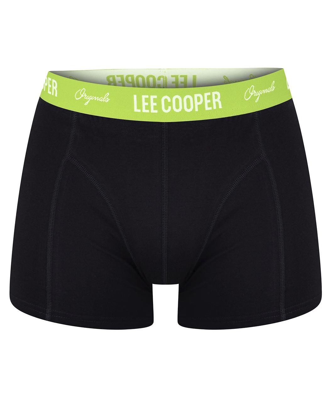 Трусы-боксеры мужские Lee Cooper 422174 XXL Черный/Зеленый (4221744051045)