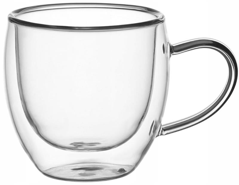 Набор чашек Kamille с двойными стенками 2 шт. 100 мл - фото 1