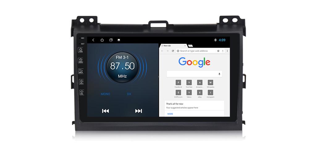 Автомагнитола штатная Torssen F9232 для Toyota Prado 120 4G/Carplay/DSP 2/32 GB 9" (20220821)