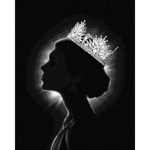 Набор для росписи по номерам Идейка Ты - королева 40х50 см (КНО4786-mt)