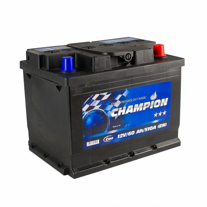 Аккумулятор Champion CHB60-1 60Ah 12V Black Аккумулятор Champion CHB60-1 60Ah 12V Black