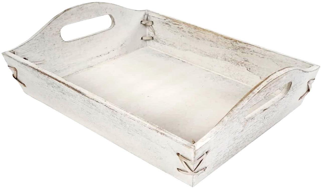 Поднос деревянный Хуберт 39 Шебби (ПДС-396021)