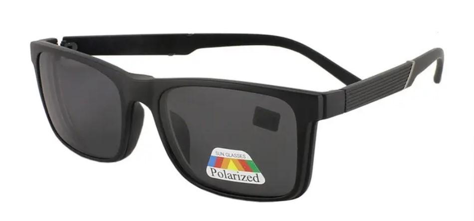 Окуляри для зору сонцезахисні з диоптріями з насадкою polarized -1 - фото 2