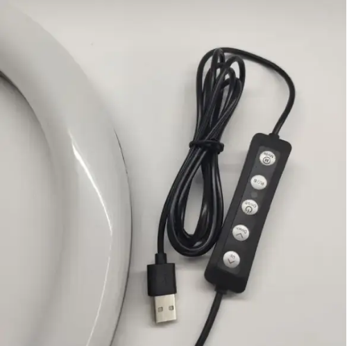 Селфи кольцо MJ 33 универсальное LED RGB d 33 см (10157) - фото 3 Селфи кольцо MJ 33 универсальное LED RGB d 33 см (10157) - фото 3