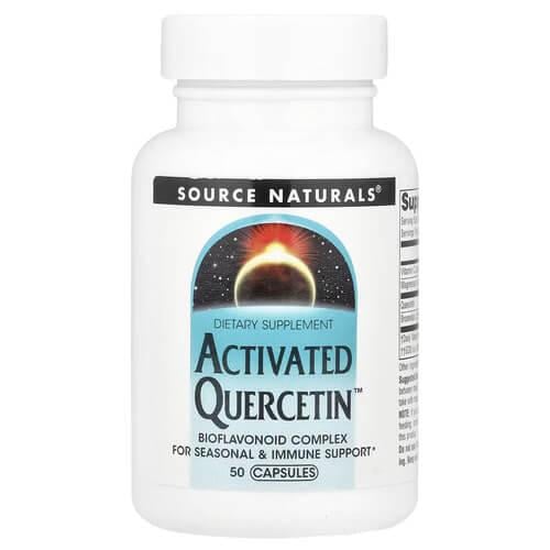 Кверцетин Source Naturals Activated Quercetin 50 Capsules (SNS-01689)