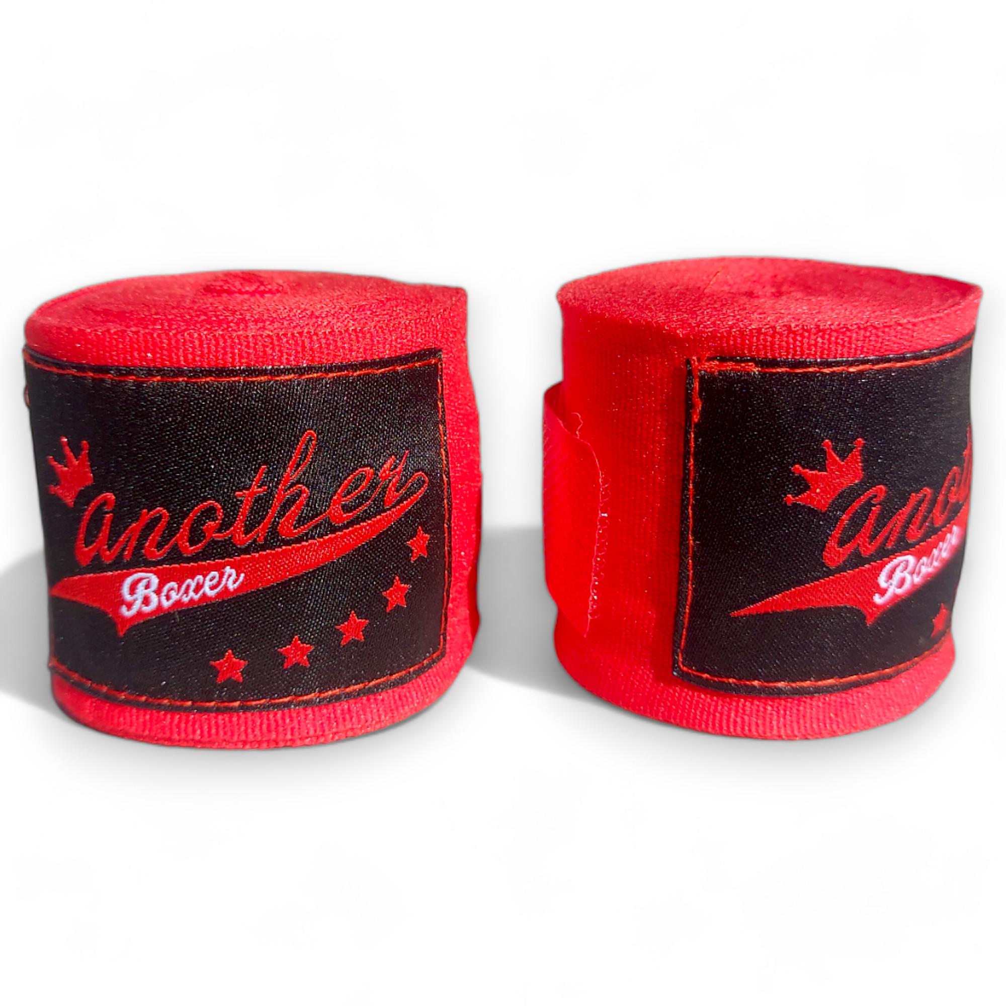 Бинты боксерские Another Boxer 3 м Красный (AB01_Red)