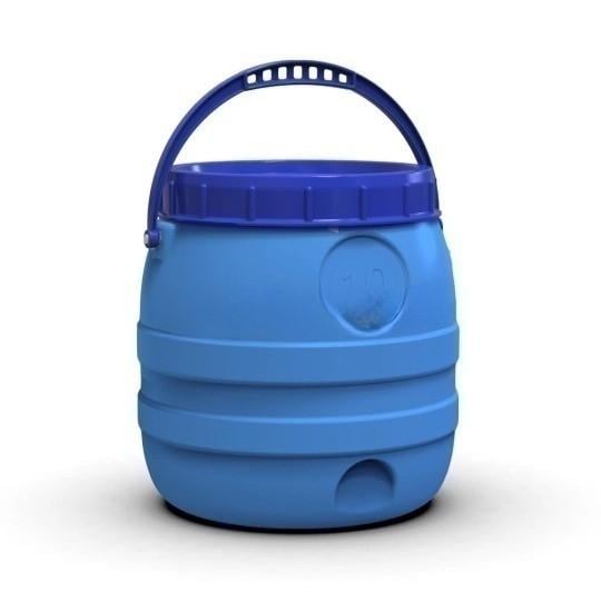 Бидон пищевой 3-х слойный 10 л Синий (2335)