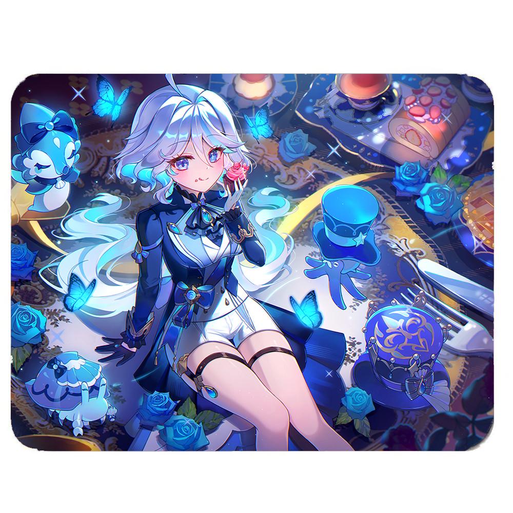 Коврик для мышек Фурина Геншин импакт Genshin Impact 18х22 см (k264)