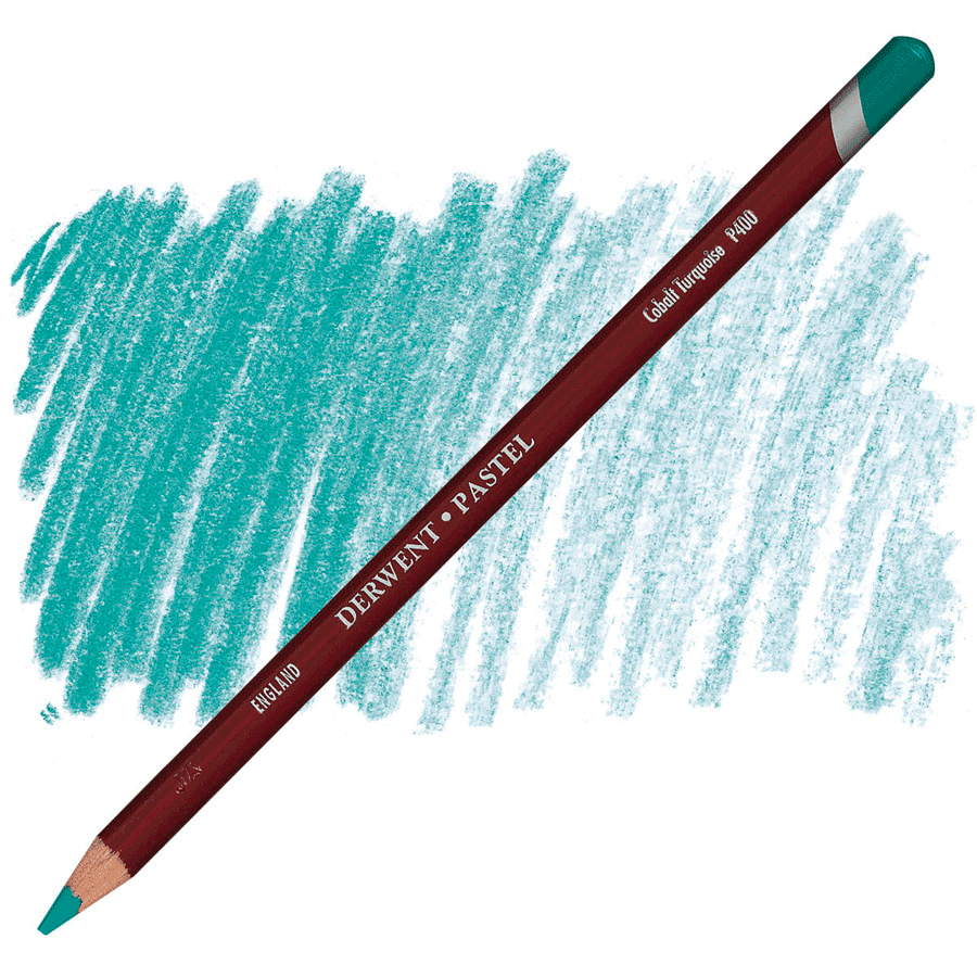 Олівець пастельний Derwent Pastel P400 2300269 6 шт. Кобальт бірюзовий (5028252138956) - фото 1