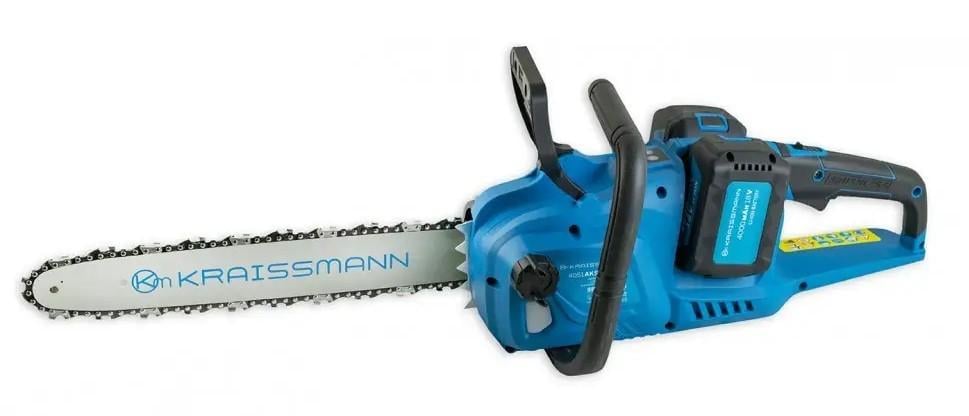Аккумуляторная цепная пила KRAISSMANN 4051 AKS-BL 20/2 MP (безщеточный мотор шина 405мм. 2-аку.макитовского образца-4Ач.зарядное) - фото 4 Аккумуляторная цепная пила KRAISSMANN 4051 AKS-BL 20/2 MP (безщеточный мотор шина 405мм. 2-аку.макитовского образца-4Ач.зарядное) - фото 4