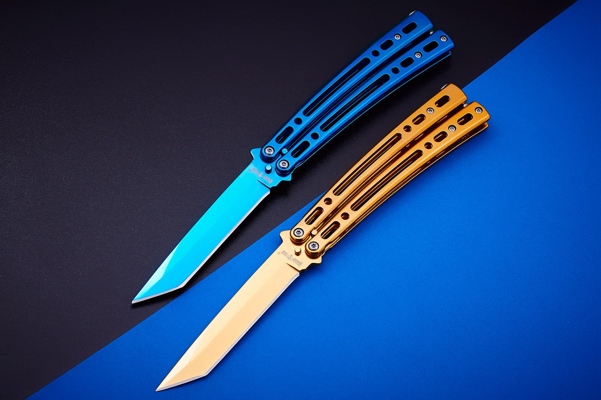 Нож бабочка балисонг Grand Way 15-AB - фото 2 Нож бабочка балисонг Grand Way 15-AB - фото 2