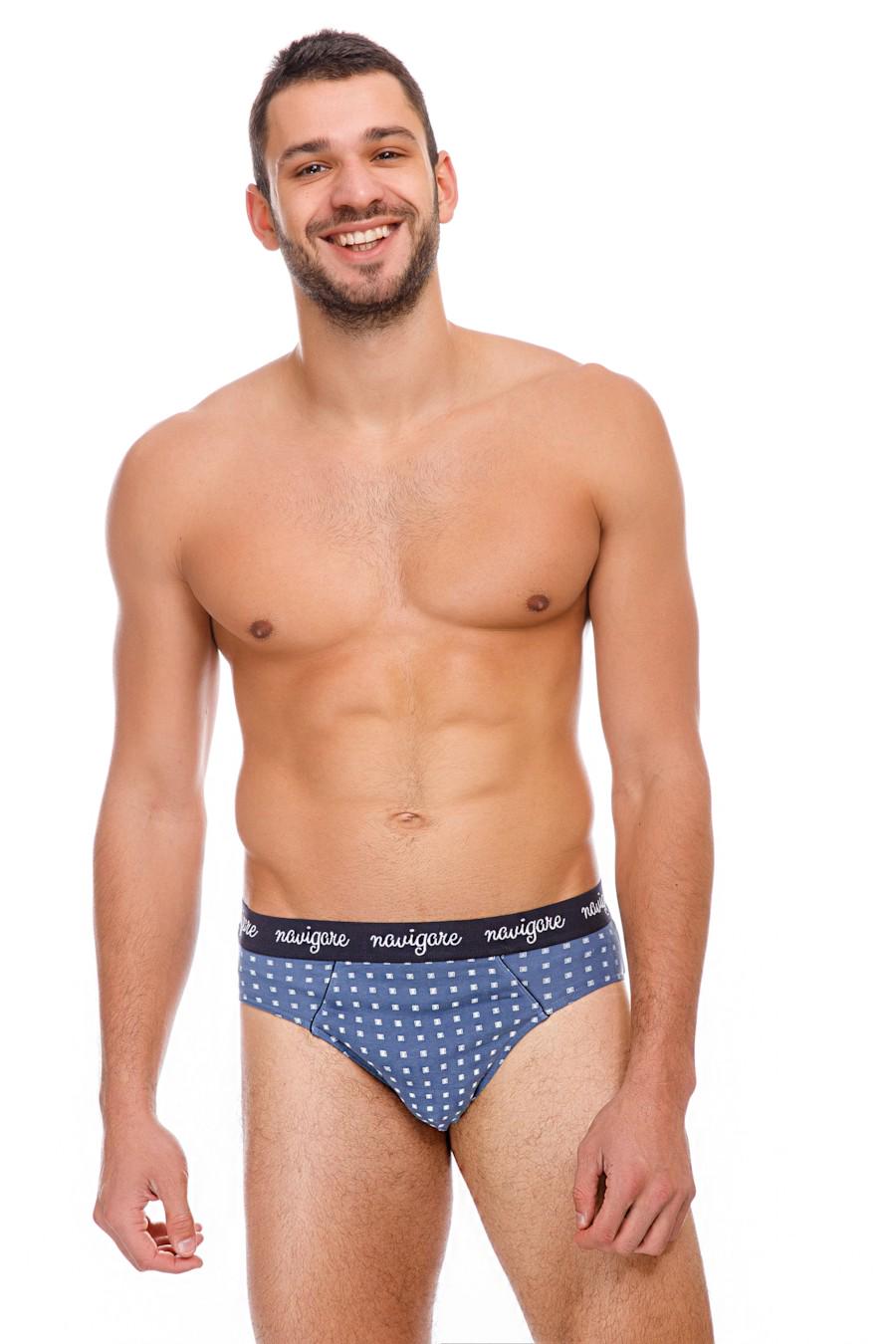 Трусы слип Navigare р. 48/M Джинсовый (60598) Трусы слип Navigare р. 48/M Джинсовый (60598)