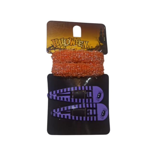 Заколки на Хелловін з резинками One size Різнокольоровий (703109) Заколки на Хелловін з резинками One size Різнокольоровий (703109)