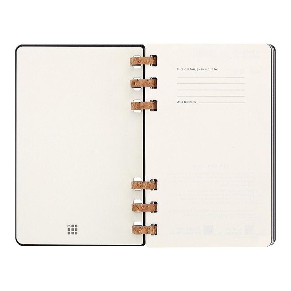 Еженедельник Moleskine 2023-2024 Spiral средний (DHSPB12AMWH3Y24) - фото 3