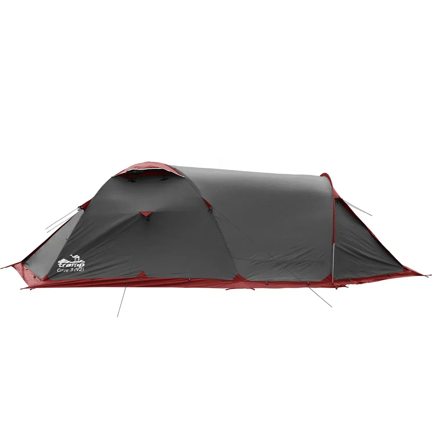 Намет туристичний Tramp Cave 3 v2 Сірий (TRT-021) - фото 4