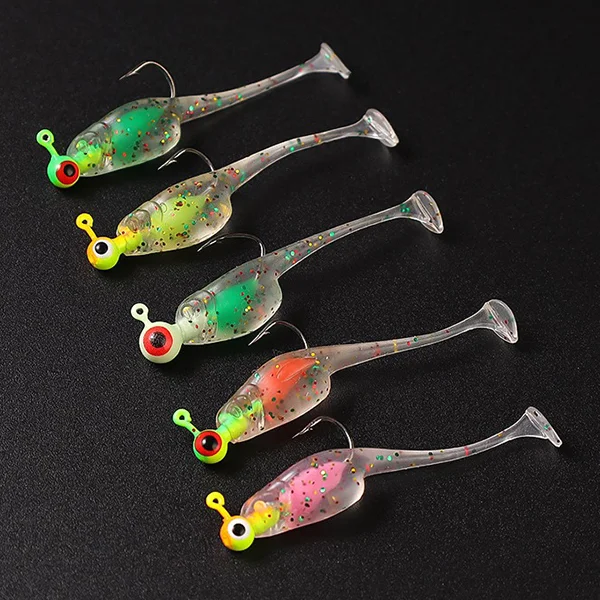 Силиконовые приманки с крючками для хищной рыбы 24 шт. (AN00298) - фото 3 Силиконовые приманки с крючками для хищной рыбы 24 шт. (AN00298) - фото 3