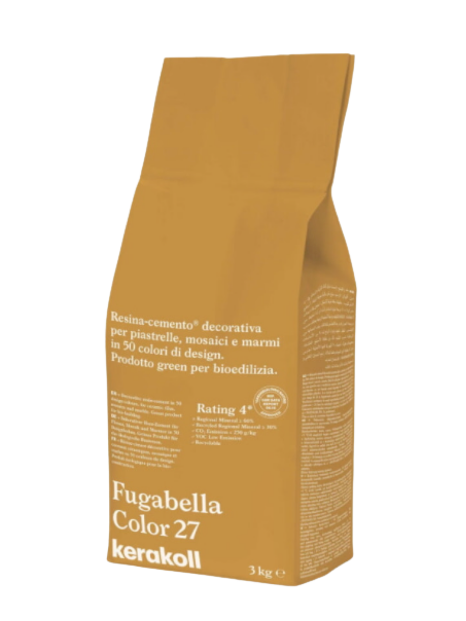 Фуга для швов Kerakoll Fugabella Color-27 3 кг Коричнево-оливковый (KFG27) Фуга для швов Kerakoll Fugabella Color-27 3 кг Коричнево-оливковый (KFG27)