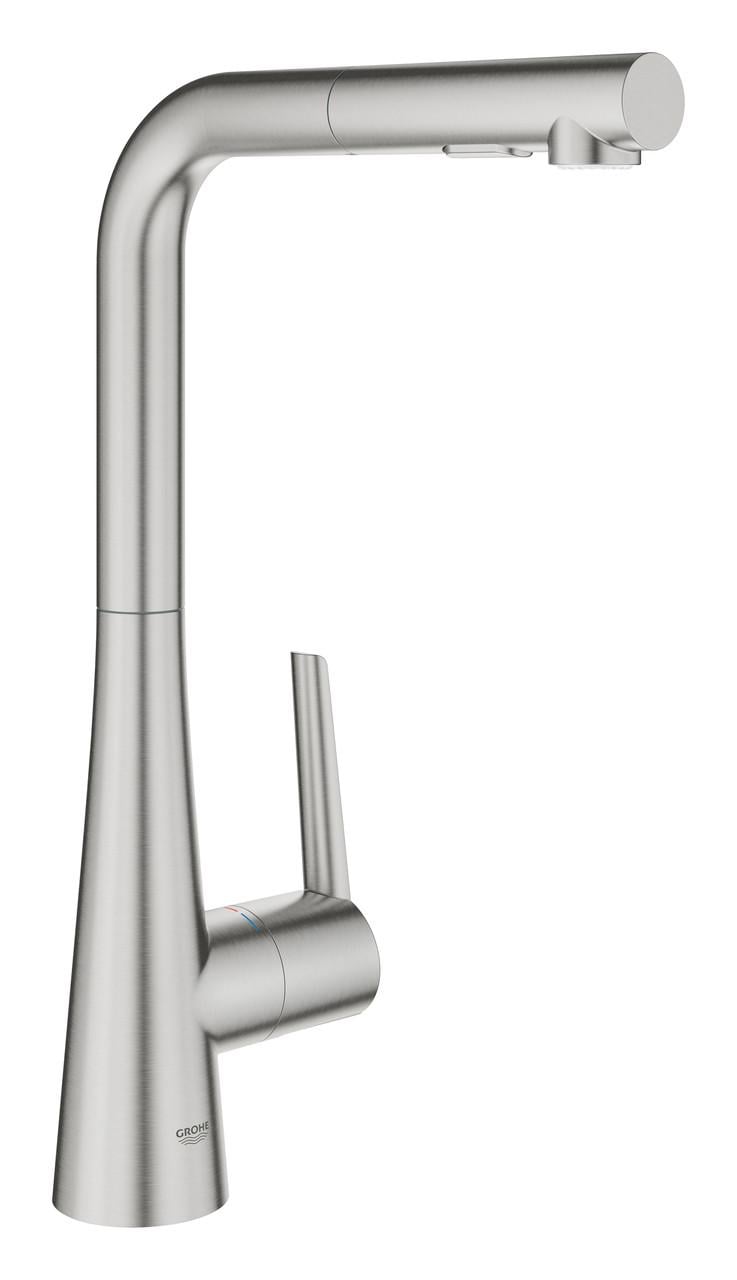 Смеситель для кухни Grohe Zedra с выдвижным изливом (32553DC2)