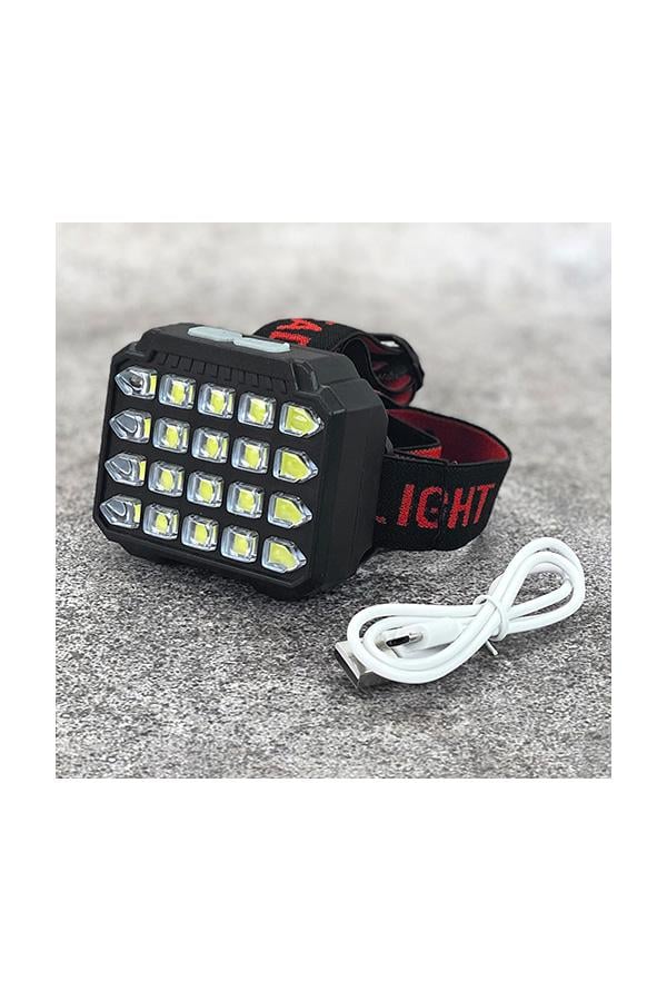 Фонарик налобный светодиодный аккумулятор 6,2х7,2 см Черный (SQ-819) Фонарик налобный светодиодный аккумулятор 6,2х7,2 см Черный (SQ-819)