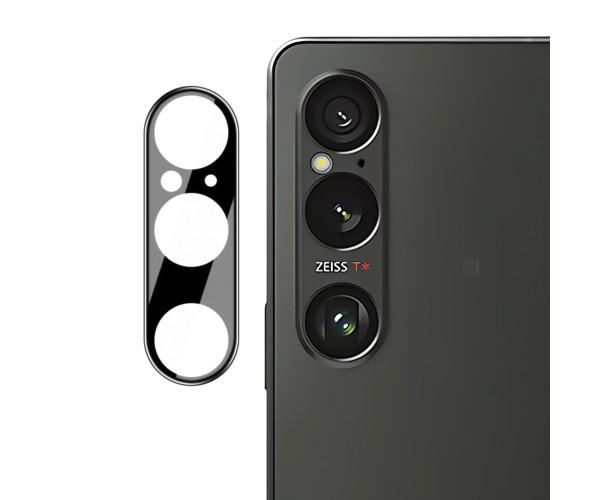 Защитное стекло Tempered Glass на заднюю камеру для Sony Xperia 1 VI, Black
