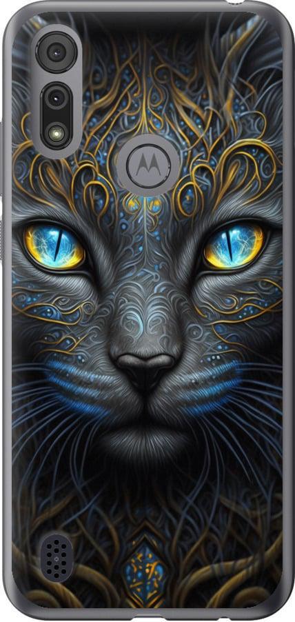 Чехол на Motorola E6s Кошка (5548u-2001-42517) Чехол на Motorola E6s Кошка (5548u-2001-42517)