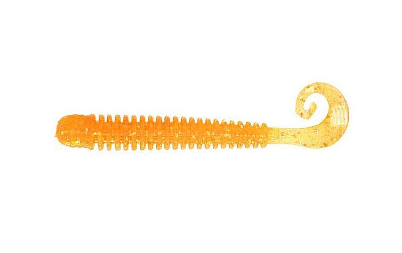 Силиконовый твистер Reins G-tail Saturn №413 съедобный 2.5" 20 шт. Chika Chika Orange (5762)