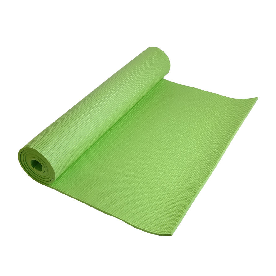 Коврик для йоги MS 1184 из ПВХ Салатовый