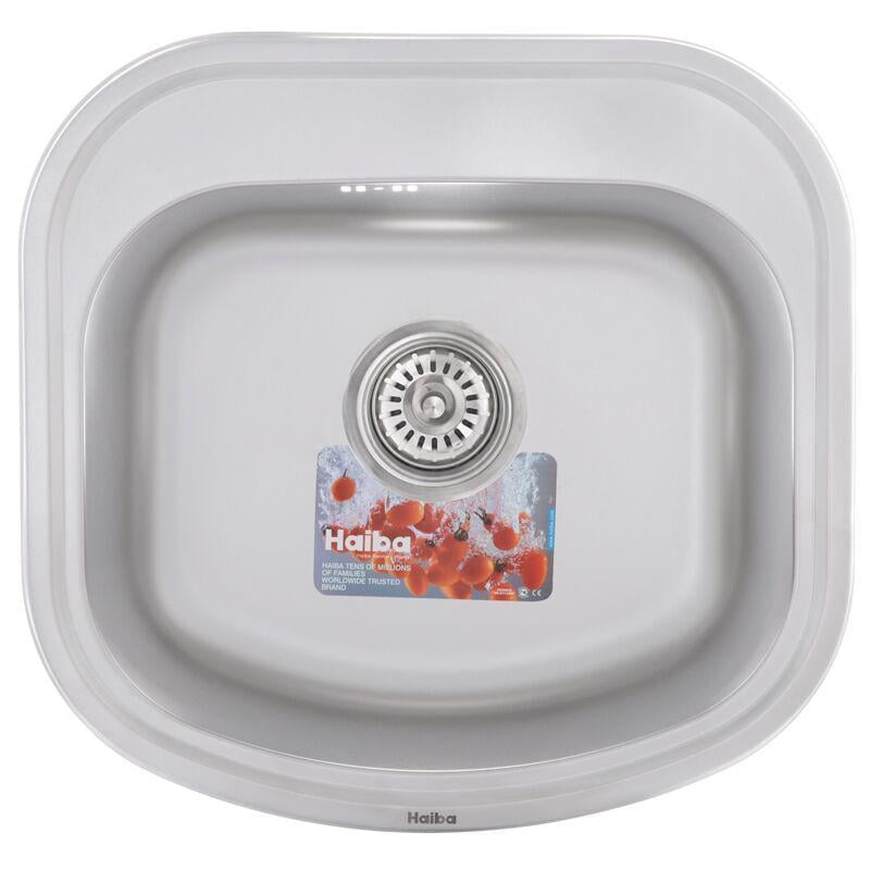 Мийка кухонна Haiba 49x47 см Satin (HB0537)