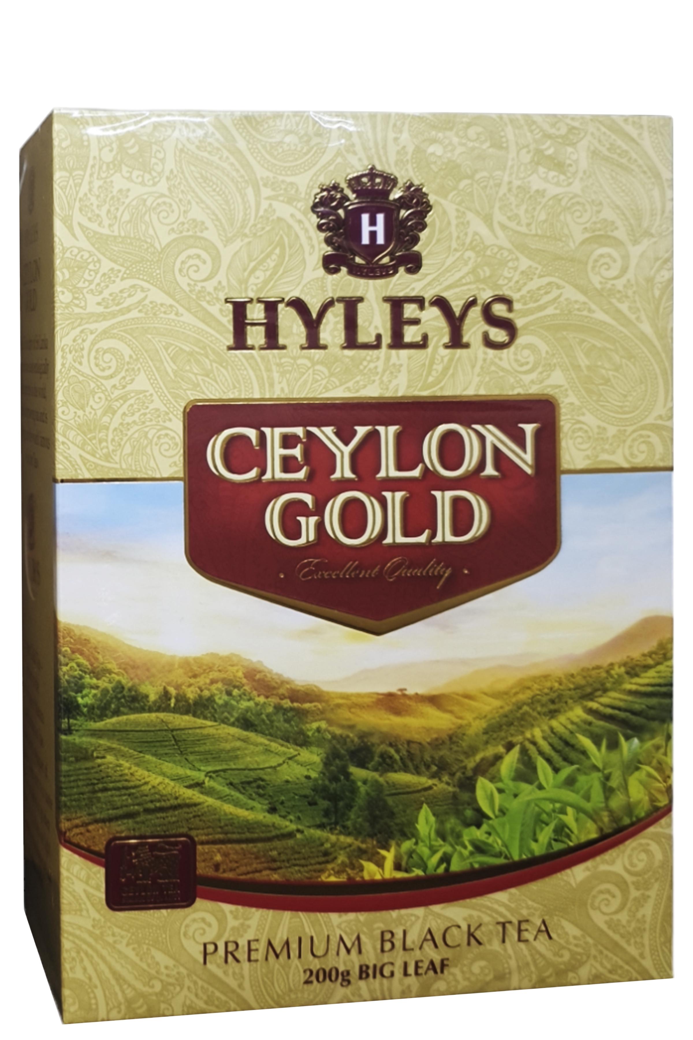 Чай черный Hyleys Ceylon gold 200 г (58421)