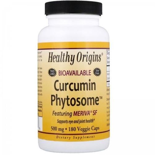 Куркума Healthy Origins Curcumin Phytosome Featuring Meriva 180 вег. капс. (000012388)