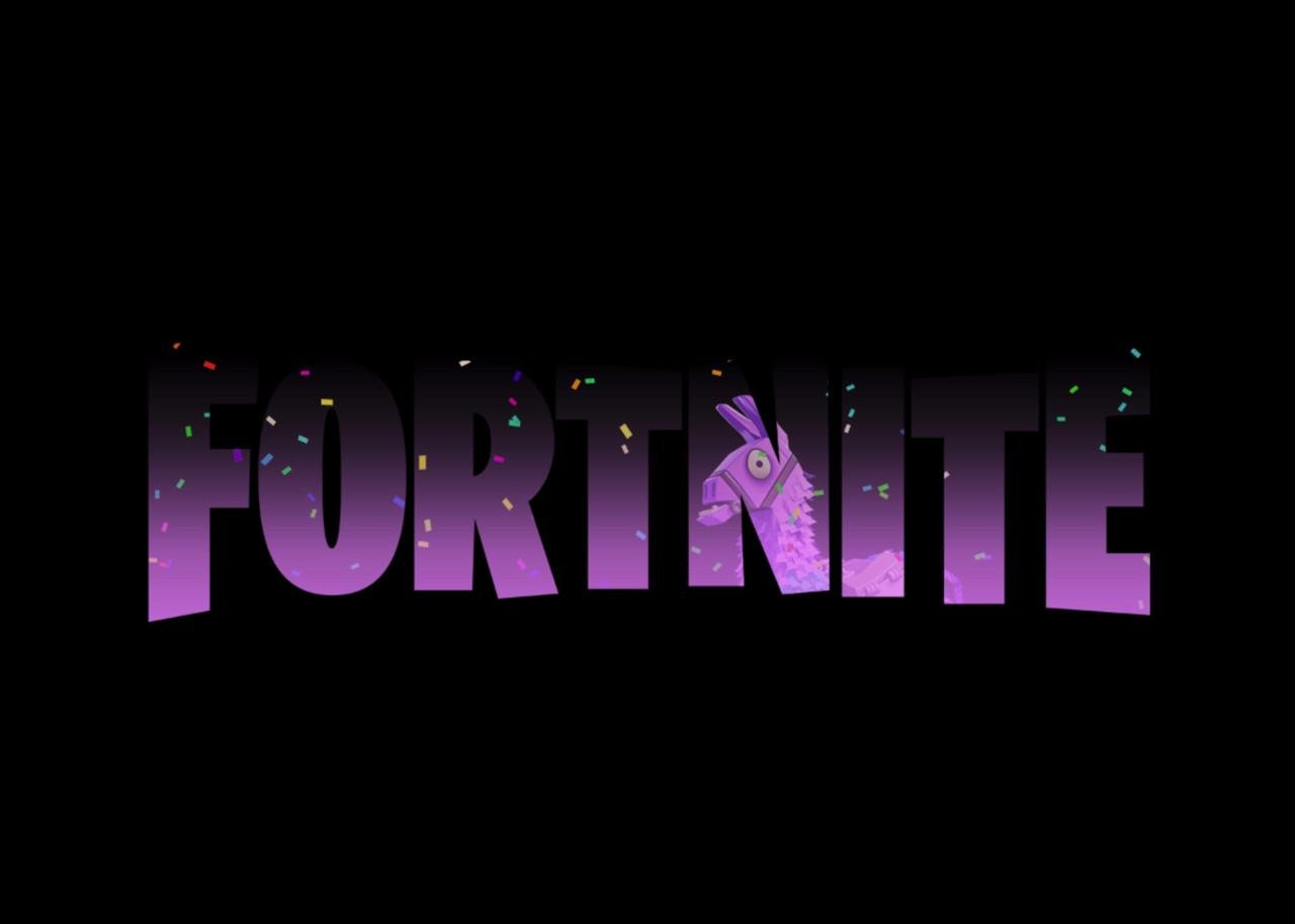 Картина постер Gee! Fortnite Фортнайт логотип 60х40 см FN.09.002