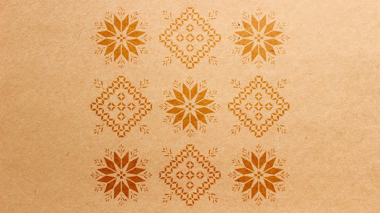 Трафарет DFA Вышиванка для штукатурки и краски 0,3-1 мм (Z00050)