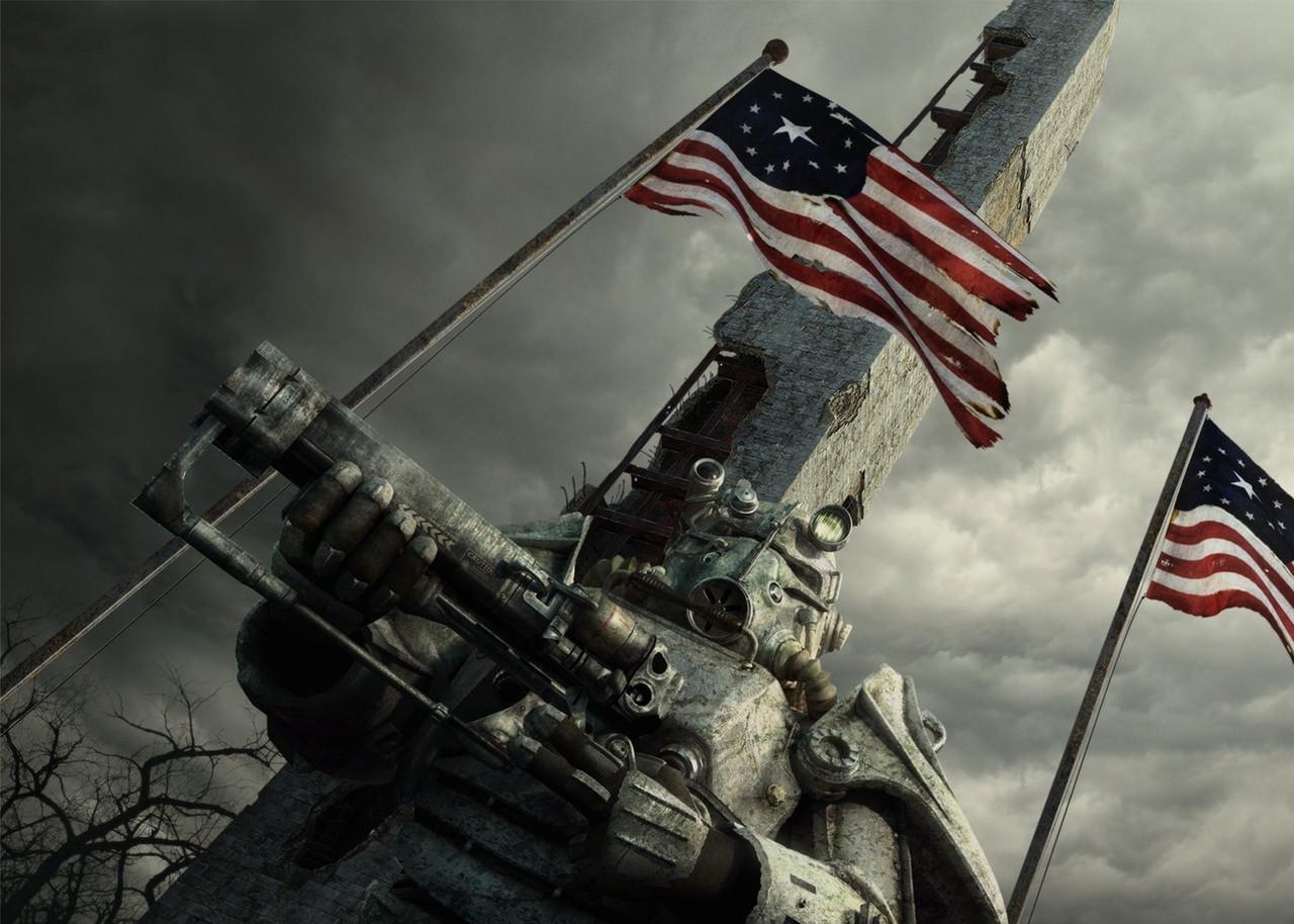 Картина GeekLand Fallout флаг (FL 09.019)